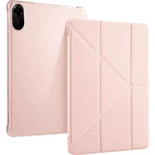 Verto Newface Xiaomi Redmi Pad 2 Kalemlikli Mars Tablet Kılıfı - Rose Gold