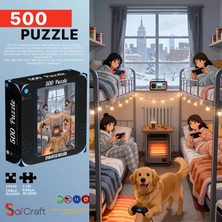 Soi Craft 500 Parça Puzzle Oyun Gecesi Dostluğu #229