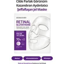 Aydınlatıcı, Şeffaflaşan Glutatyon Jel Maske Dermatory Retinal Glutathione Radiance Gel Mask