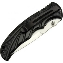 Senson Handsome 451 Gri Kamp Çakı 21CM - Yarı Otomatik, Kemerlikli