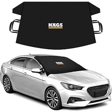 Starseven Haegs Buz Kar Önleyici Araç Ön Cam Örtüsü Brandası | Ağır Hizmet Tipi 600D Oxford Kumaş | Arabal