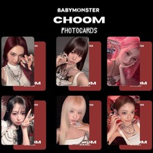 Baby Monster Babymonster '' Choom '' Crimson Ver. Photocards Set