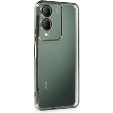 Verto Newface Vivo Y17S Kılıf Razer Lensli Silikon - Yeşil