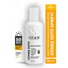 Uraw Güneş Sütü Sprey 50 Spf+ Gözenek Sıkılaştırıcı ve Leke Karşıtı | Pdrn+ Içerikli Premium Bakım