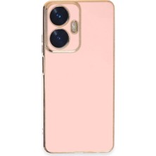 Verto Newface Realme C55 Kılıf Volet Silikon - Pembe