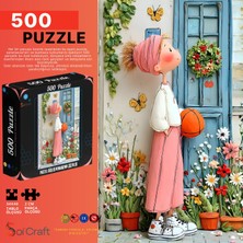 Soi Craft 500 Parça Puzzle Pastel Düşler Rengarenk Çiçekler #230
