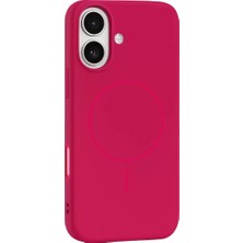 Derin Stok Iphone 17 Jully Magsafe Kapak - Pembe