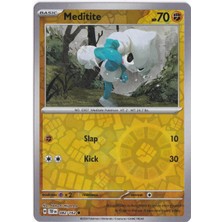 Meditite [reverse Holo] 082/162 - Temporal Forces - Pokemon Kartı (Mint)