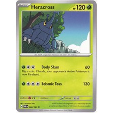 Heracross #8 Pokemon Twilight Masquerade Pokemon Oyun Kartı