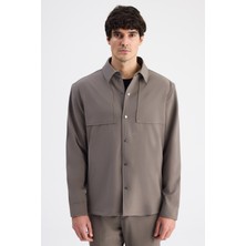 Twn Relaxed Fit Vizon Diyagonal Gömlek Ceket
