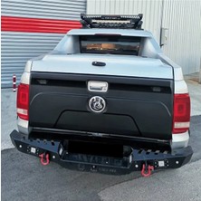 Teknocity Vw Volkswagen Amarok Mk1-Mk1 Facelift 2010-2021 ile Uyumlu Bagaj Kapağı Kaplaması Koruma