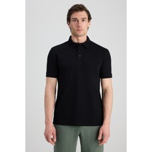 Twn Slim Fit Siyah Pike Dokulu T-Shirt