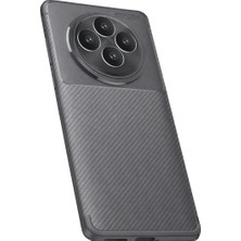 Mudanis Oppo Reno 11 Fs Kılıf Auto Focus Karbon Kapak - Gri