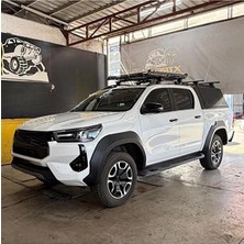 Teknocity Toyota Hilux 8. Nesil Facelift 2020+ ile Uyumlu Çamurluk Üstü Dodik Kaplama