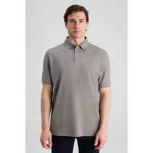 D'S Damat Ds Damat Regular Fit Füme Pike Dokulu T-Shirt