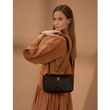 Pierre Cardin Kadın Kahverengi Çapraz Çanta 50334475-VR029