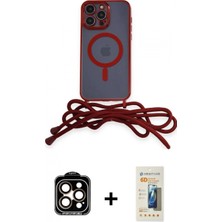 İlk El Grup Pilelistore™ iPhone 14 Pro Max Kılıf Eksen Özel Seri - Siyah 6d Mat Seramik Hayalet Nano Ekran Koruyucu + Pvd Metal Kamera Lens - Tu