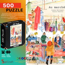 Soi Craft 500 Parça Puzzle Pazarın Renkleri #231