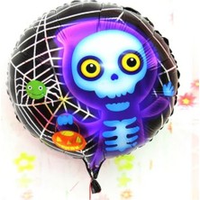 Aycer Halloween Iskelet Hayalet Folyo Bn 18 Inç