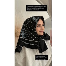 Sedscarf Barok Desen Twil Ipek Eşarp