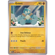 Golett 087/162 - Temporal Forces - Pokemon Kartı (Mint)