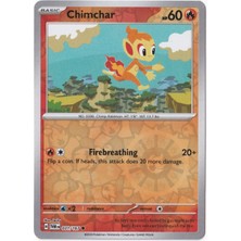 Chimchar [reverse Holo] 031/167 - Twilight Masquerade - Pokemon Kartı (Mint)