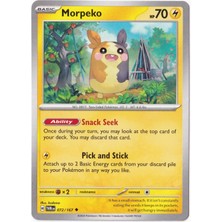Morpeko 072/167 - Twilight Masquerade - Pokemon Kartı (Mint)
