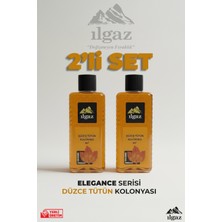 Ilgaz Düzce Tütün Kolonyası 2'li Set 80 Derece 400 ml | Elegance Series