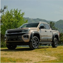 Teknocity Vw Volkswagen Amarok Mk2 2022+ ile Uyumlu Çamurluk Üstü Dodik Kaplama