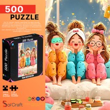 Soi Craft 500 Parça Puzzle Pijama Partisi Başlasın #232