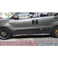 Tuning Vadisi Fiat Doblo Aero Marşpiyel Seti D3-D4 2010-2021 Arası Boyasız