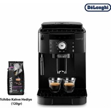DeLonghi Kompakt Siyah Kahve Makinesi, Çekirdekten Fincana Taze Aroma, Kolay Kontrol Paneli, Hızlı Isınma ve Ev Ofis Kullanımına Uygun Pratik Içecek Deneyimi Sunar