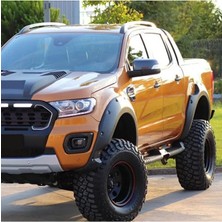 Teknocity Abe Tüv'lü Ford Ranger T8 2019-2022 ile Uyumlu Çamurluk Üstü Dodik Kaplama