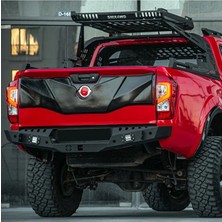 Teknocity Nıssan Navara NP300 (D23) 2014-2021 V2 ile Uyumlu Bagaj Kapağı Kaplaması Koruma