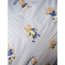 Apricitas Home Mıshka Blue Tek Kişilik Nevresim Takımı