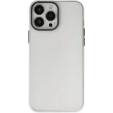 Aslanoğlu Store Iphone 13 Pro Max Kılıf Modos Metal Kapak - Şeffaf