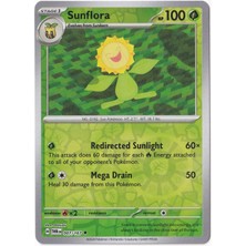 Sunflora [reverse Holo] #7 Pokemon Twilight Masquerade Pokemon Oyun Kartı