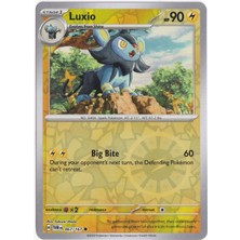Luxio [reverse Holo] 067/167 - Twilight Masquerade - Pokemon Kartı (Mint)