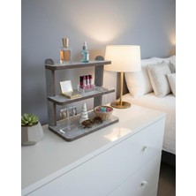 UltraMint 3 Katlı Çok Fonksiyonlu Takı ve Makyaj Düzenleyici Organizer