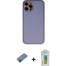 İlk El Grup Pilelistore™ iPhone 12 Pro Kılıf Yadigar Klasik - Siyah Polymer Nano Ekran Koruyucu + Shine Kamera Lens Koruma Cam - Sh