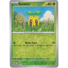 Sunkern [reverse Holo] #6 Pokemon Twilight Masquerade Pokemon Oyun Kartı