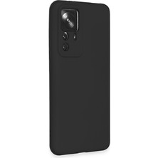 Bezos Mi 12T Pro Kılıf Nano Içi Kadife Silikon - Siyah