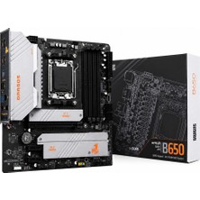 Dragos Gaming B650 4d 3x M.2 4x Ddr5 6000MHZ Type-C USB 3.2 HDMI Dp 2.5 G.lan Am5 Matx Anakart