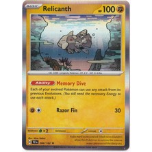 Relicanth [holo] 084/162 - Temporal Forces - Pokemon Kartı (Mint)