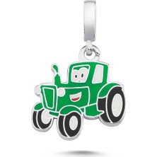 Silverize John Deere Traktör Kolye Ucu ARB67