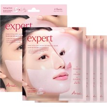 Ariul Expert Pink Vita Collagen Hydrogel Mask (Set Of 4) - Pembe Vitamin & Kolajen Canlandırıcı Hidrojel Maske (4’lü Set)