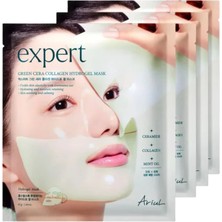 Ariul Expert Green Cera Collagen Hydrogel Mask (Set Of 4) - Seramid & Kolajen Onarıcı Hidrojel Maske (4’lü Set)