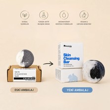 Baboon Natural Cilt Temizleme Barı - Arındırıcı Etkili Kömür & Salisilik Asit 50 gr Karma Ciltler İçin