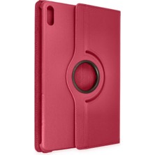 Aycer Huawei Matepad Air 11.5 Kılıf 360 Tablet Deri Kılıf - Pembe