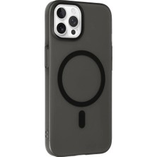 Aycer Joko  Iphone 15 Pro Max Tuna Pc Slim Magsafe Kapak - Siyah